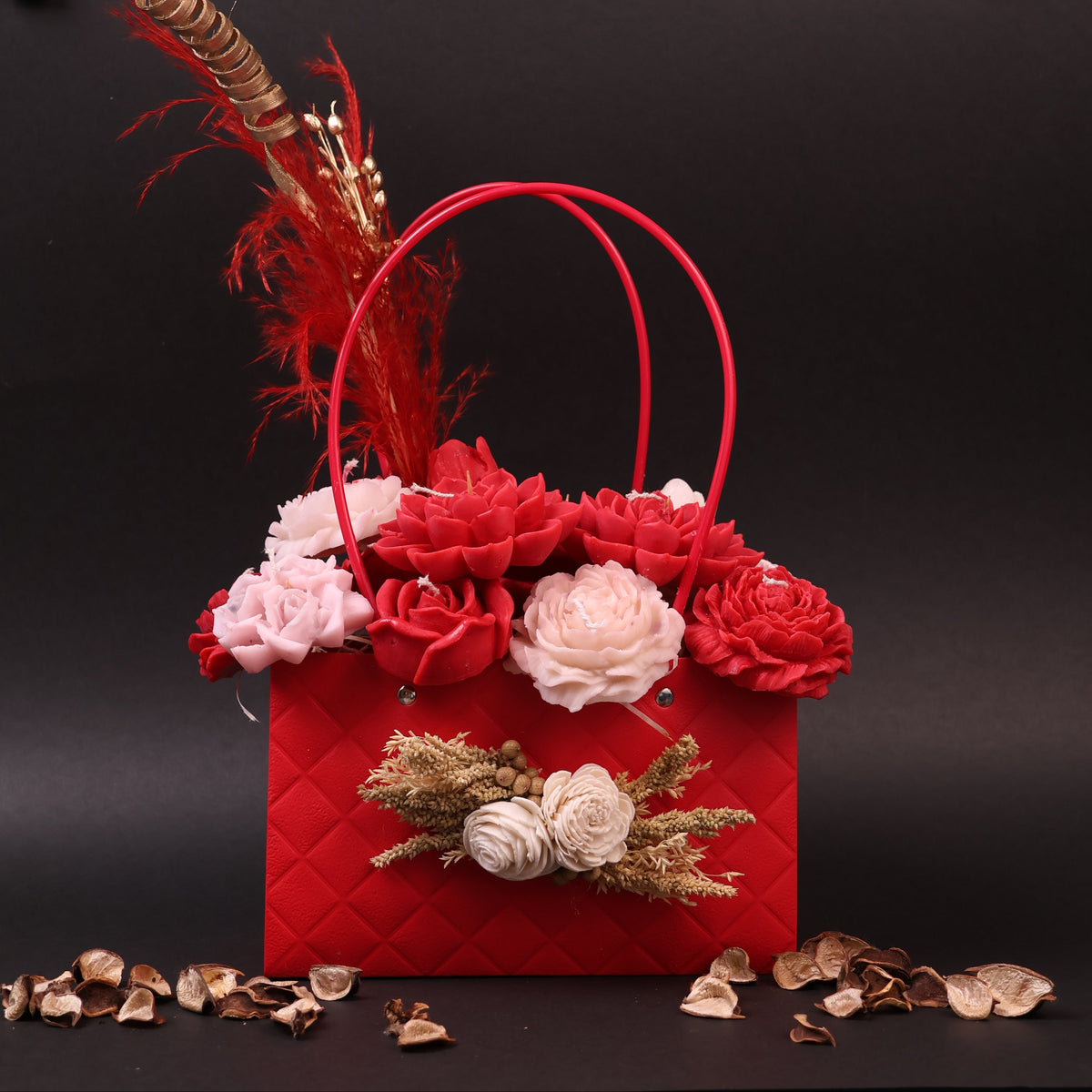 The Scarlet Luxe Bag