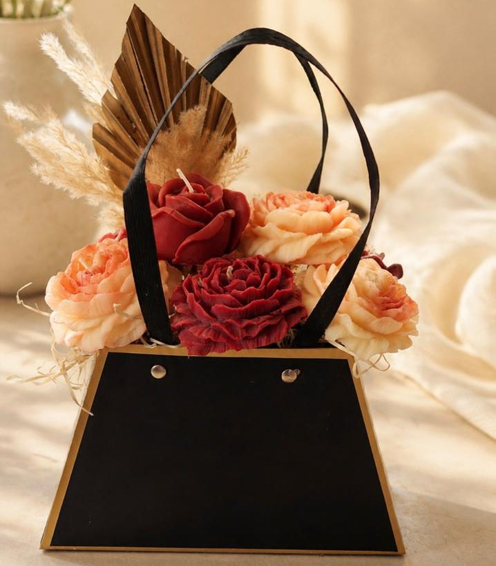 Noir Velvet & Sunset Bouquet