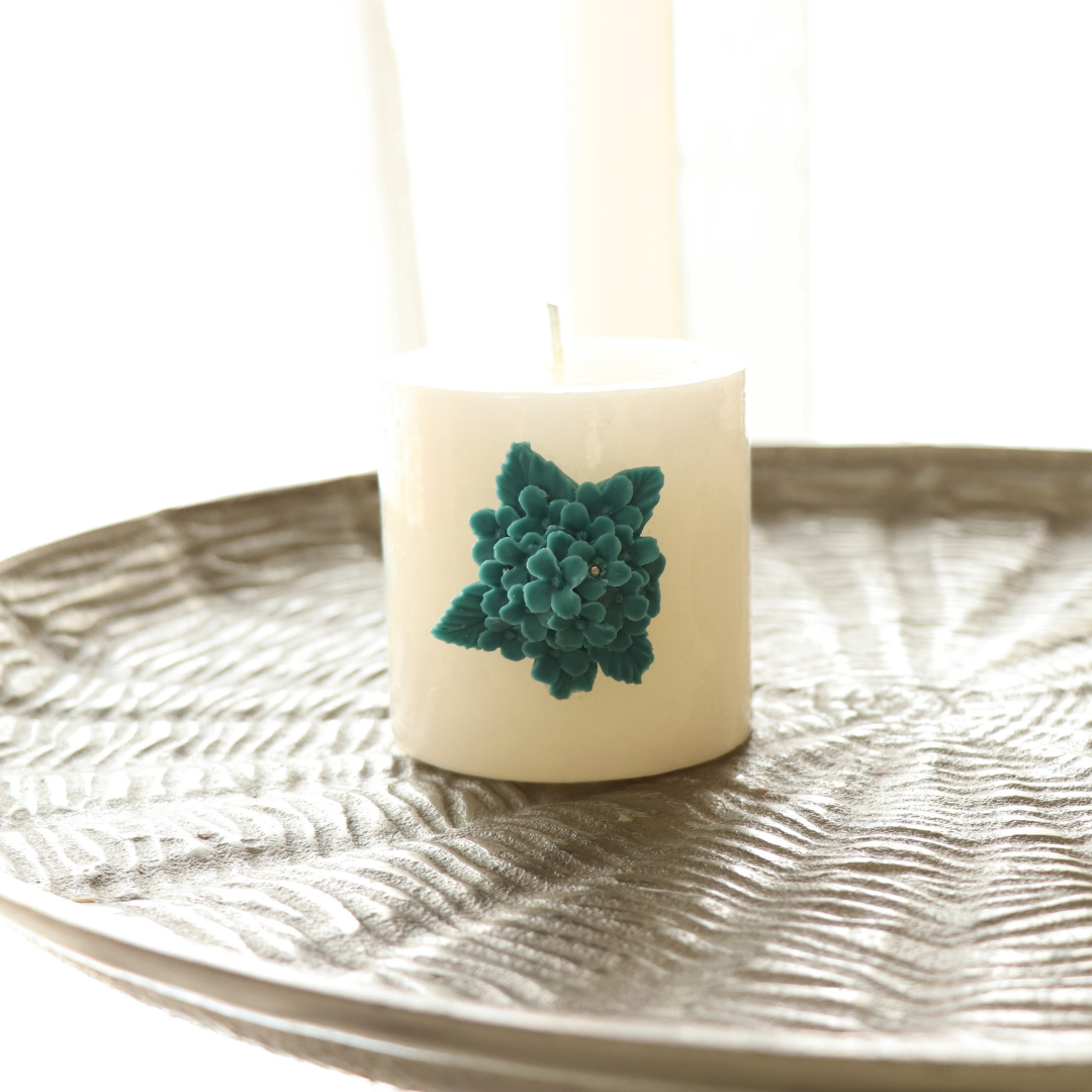 Azure Emblem Candle